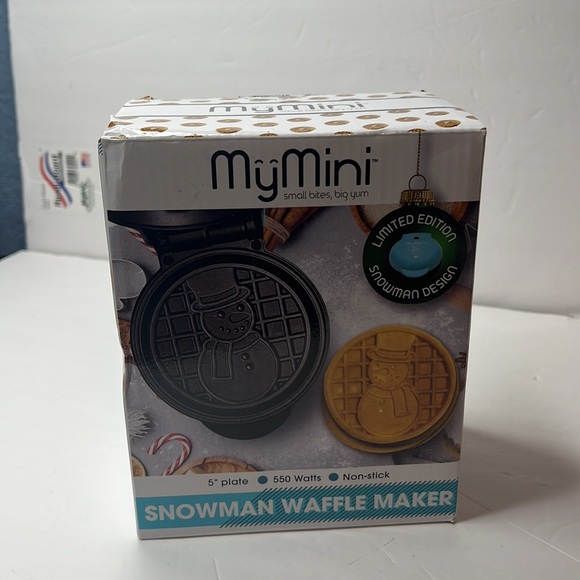 MyMini Snowman waffle maker - Picture 4 of 8